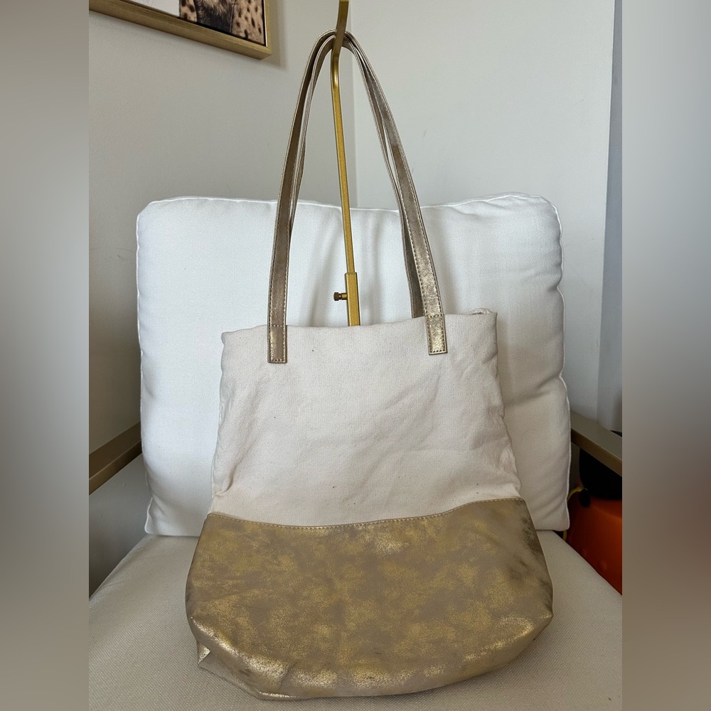 Martha Stewart everyday Canvas tote bag 14x 15x4